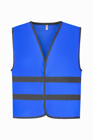 Kids Fluo Reflective Border Waistcoat