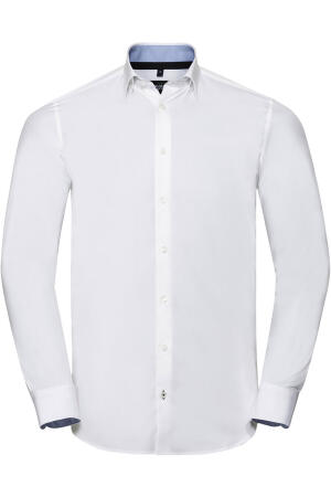 Men`s LS Tailored Contrast Ultimate Stretch Shirt