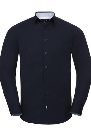 Men`s LS Tailored Contrast Ultimate Stretch Shirt