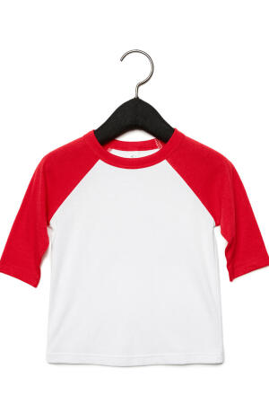 Toddler 3/4 Sleeve Baseball Tee