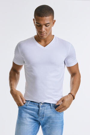 Men`s Pure Organic V-Neck Tee