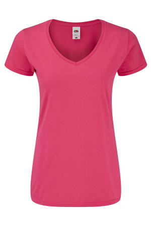 Ladies` Iconic 150 V Neck T