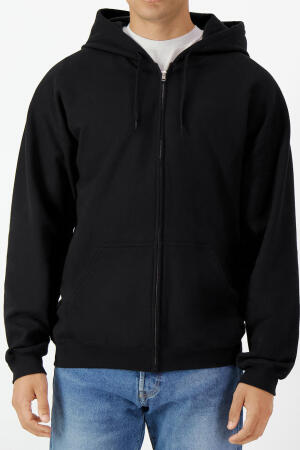 Softstyle Midweight Full Zip Hooded Sweat