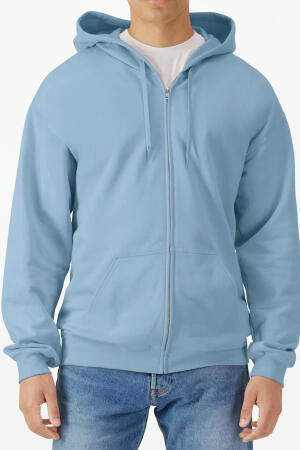 Softstyle Midweight Full Zip Hooded Sweat