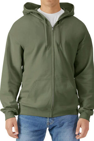 Softstyle Midweight Full Zip Hooded Sweat