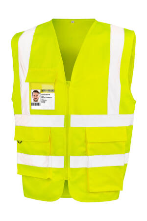 Heavy Duty Polycotton Security Vest