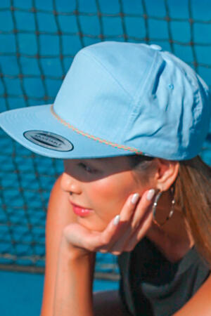 Color Braid Jockey Cap