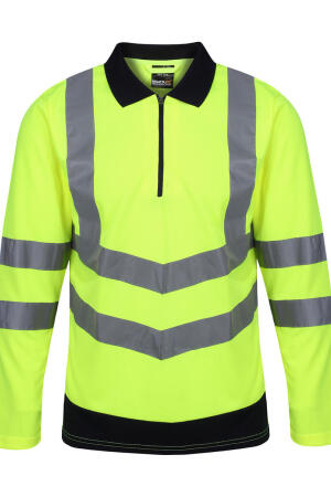 Pro Hi Vis Poloshirt LS