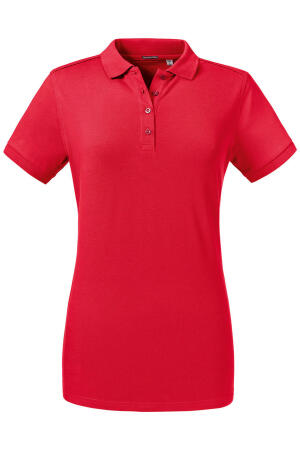 Ladies` Tailored Stretch Polo