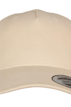 5-Panel Premium Curved Visor Snapback Cap