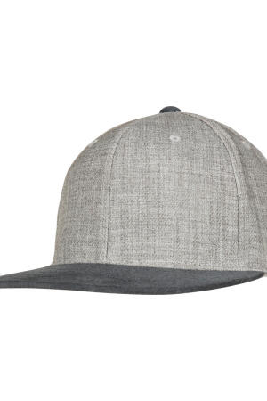 Melange Velour Snapback