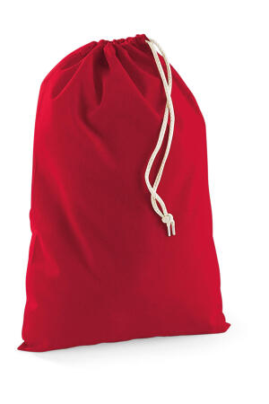 Cotton Stuff Bag Classic Red L