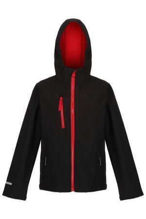 Junior Ablaze 3-Layer Hooded Softshell