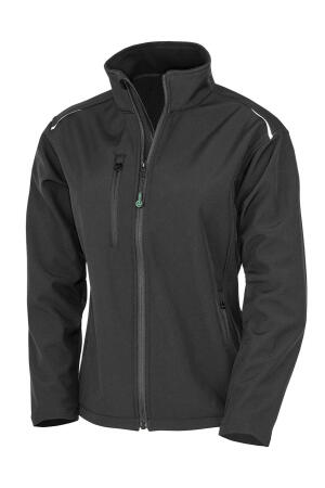 Womens Recycled 3-Layer Printable Softshell Jacket