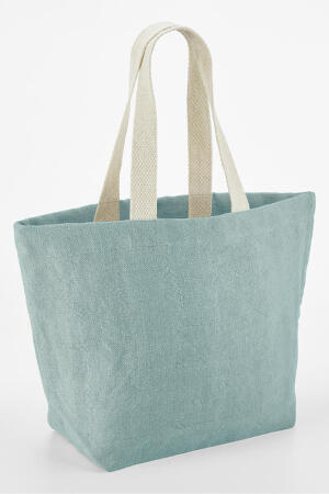 Soft Washed Jute Beach Bag