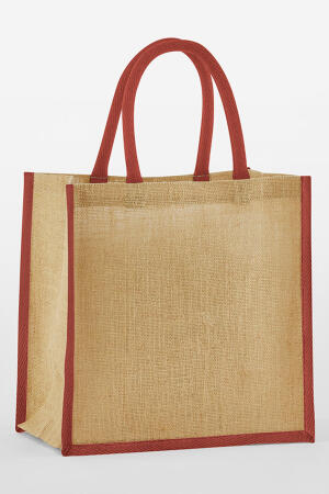 Natural Starched Jute Mini Gift Bag