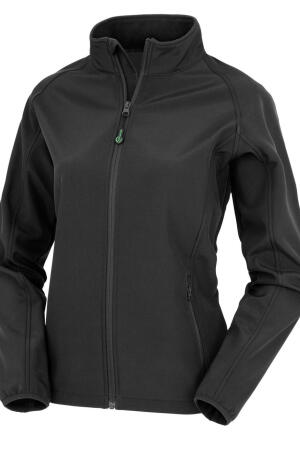 Women`s Recycled 2-Layer Printable Softshell Jkt