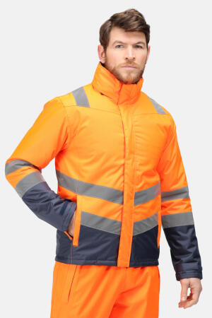 Pro Hi Vis Insulated Parka