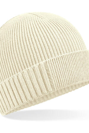 Organic Cotton Engineered Patch Beanie