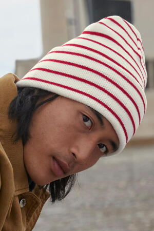 Original Deep Cuffed Striped Beanie