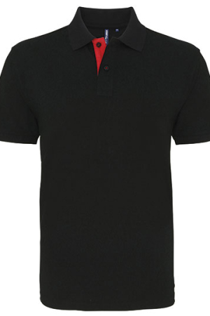 Men´s Classic Fit Contrast Polo