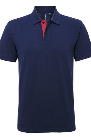 Men´s Classic Fit Contrast Polo