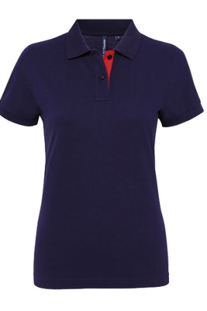 Women´s Classic Fit Contrast Polo