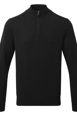 Men´s Cotton Blend 1/4 Zip Sweater