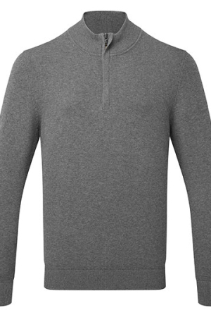 Men´s Cotton Blend 1/4 Zip Sweater