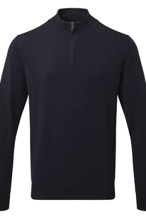 Men´s Cotton Blend 1/4 Zip Sweater