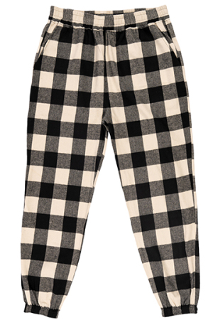 Flannel Jogger Pant