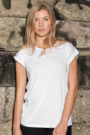 Ladies Extended Shoulder Tee