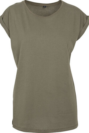 Ladies Extended Shoulder Tee