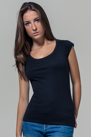 Ladies Back Cut Tee