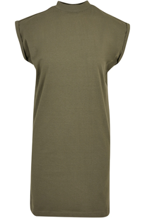 Ladies Turtle Extended Shoulder Dress