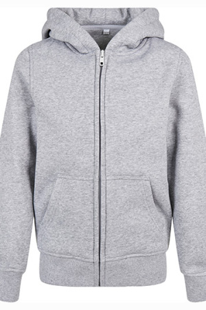 Kids´ Organic Basic Zip Hoody