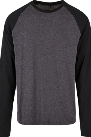 Men´s Contrast Raglan Longsleeve T-Shirt