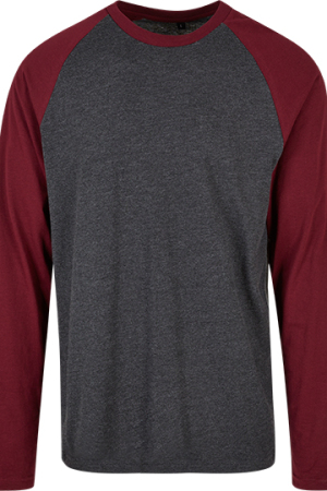 Men´s Contrast Raglan Longsleeve T-Shirt