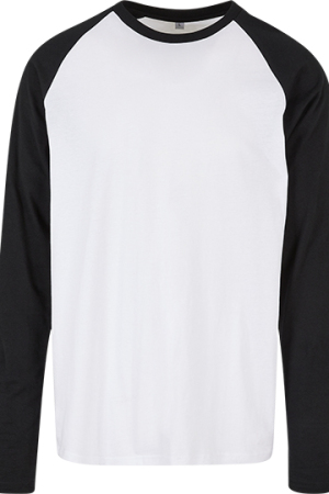 Men´s Contrast Raglan Longsleeve T-Shirt