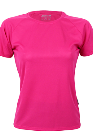 Ladies Rainbow Tech Tee