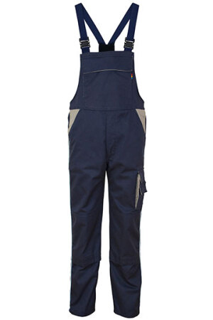 Contrast Bib Pants