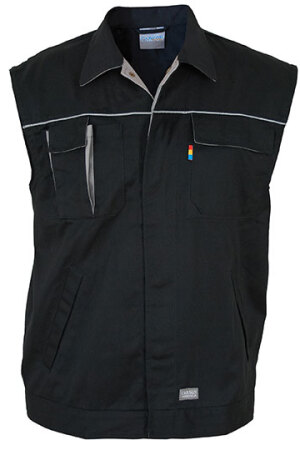 Contrast Work Vest