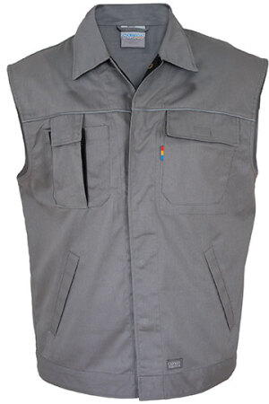 Contrast Work Vest