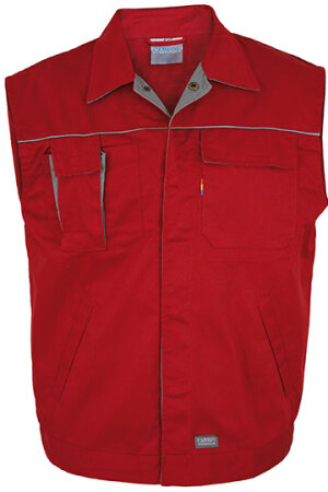 Contrast Work Vest