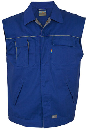 Contrast Work Vest