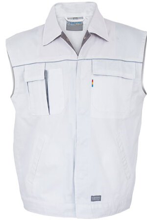 Contrast Work Vest