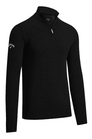 Men´s 1/4 Zipped Merino Sweater