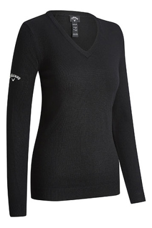 Ladies V-Neck Merino Sweater