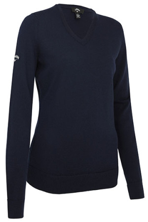 Ladies V-Neck Merino Sweater