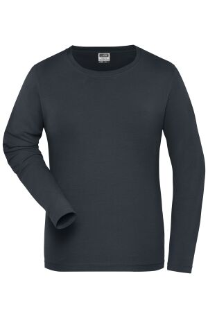 Ladies' BIO Stretch-Longsleeve Work - SOLID -